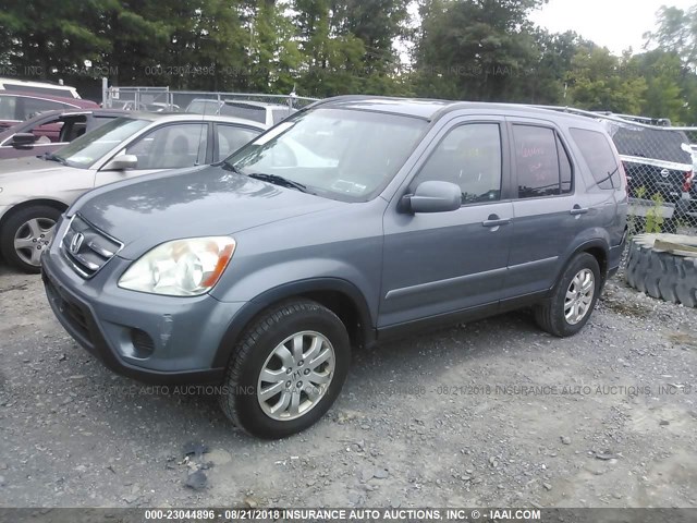 SHSRD78945U340891 - 2005 HONDA CR-V SE/EX GRAY photo 2