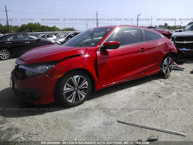 2HGFC3B78GH358547 - 2016 HONDA CIVIC EXL 红色 照片 2