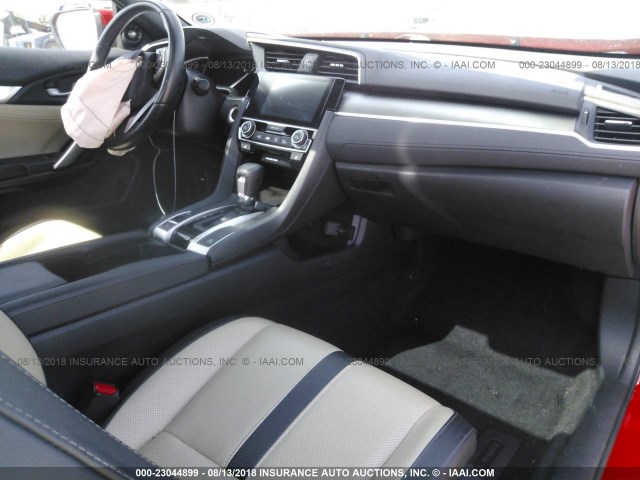 2HGFC3B78GH358547 - 2016 HONDA CIVIC EXL 红色 照片 5