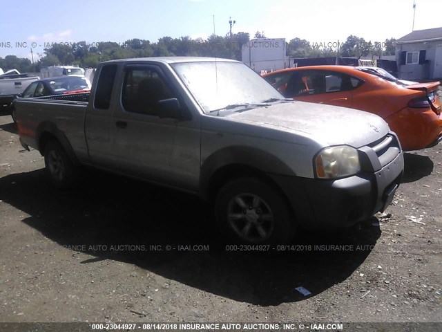 1N6DD26S42C343418 - 2002 NISSAN FRONTIER KING CAB XE SILVER photo 1