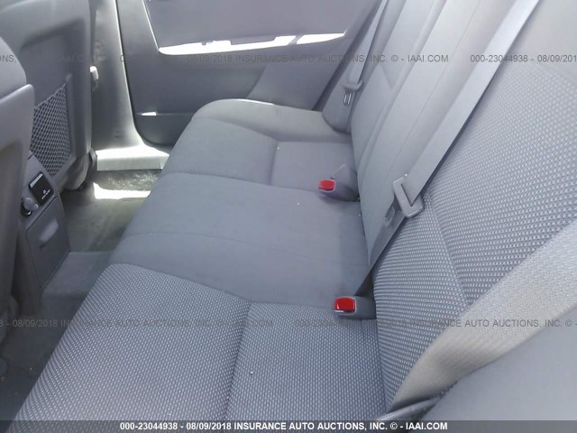 1G1ZC5E08CF367291 - 2012 CHEVROLET MALIBU 1LT ვერცხლისფერი ფოტო 8