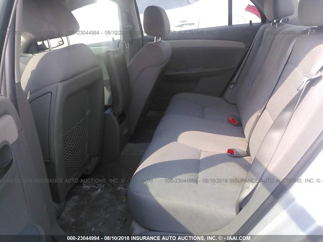 1G1ZH57B39F173440 - 2009 CHEVROLET MALIBU 1LT SILVER photo 8