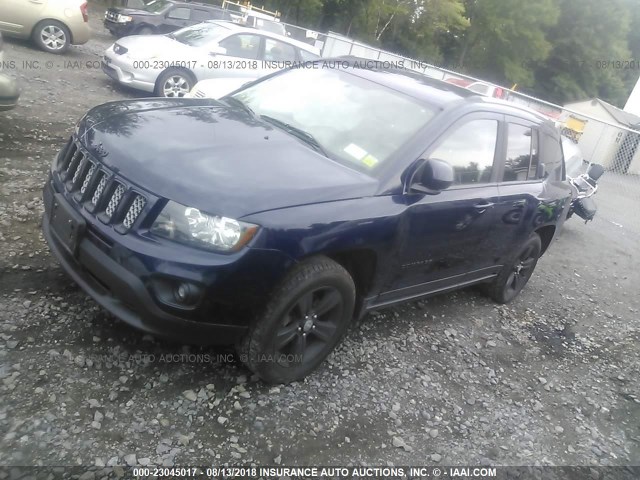 1C4NJDEB9FD208268 - 2015 JEEP COMPASS LATITUDE 蓝色 照片 2