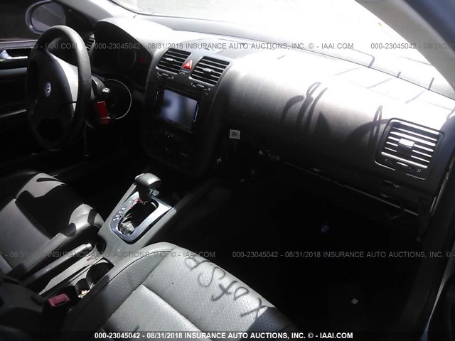 3VWEG71K37M142924 - 2007 VOLKSWAGEN JETTA WOLFSBURG 银色 照片 5