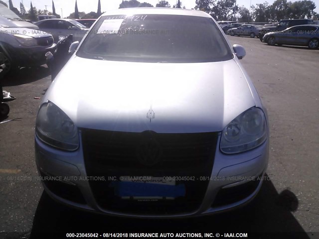 3VWEG71K37M142924 - 2007 VOLKSWAGEN JETTA WOLFSBURG 银色 照片 6