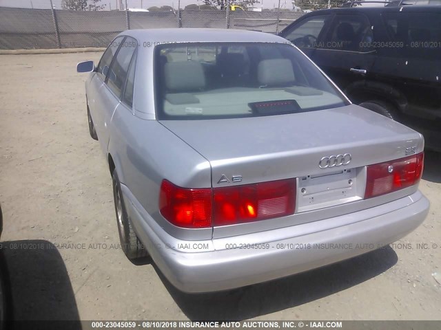 WAUGA84A1SN118543 - 1995 AUDI A6 2.8 QUATTRO SILVER photo 3