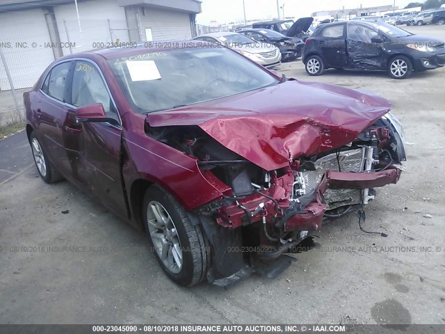 1G11C5SL7EF198508 - 2014 CHEVROLET MALIBU 1LT წითელი ფოტო 1