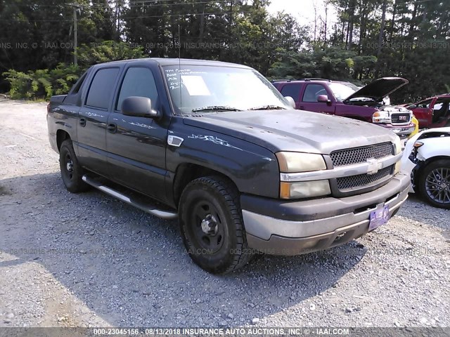 3GNEC13T33G249537 - 2003 CHEVROLET AVALANCHE C1500 BLACK photo 1