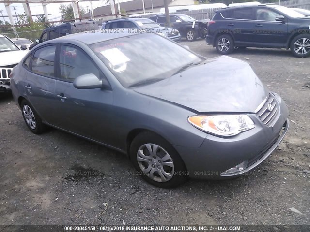 KMHDU46D79U826160 - 2009 HYUNDAI ELANTRA GLS/SE GRAY photo 1