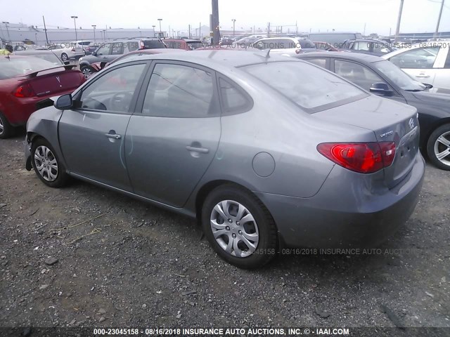 KMHDU46D79U826160 - 2009 HYUNDAI ELANTRA GLS/SE GRAY photo 3