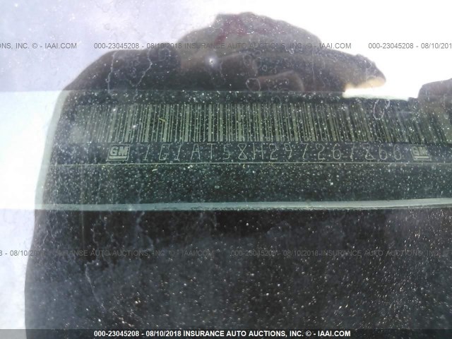 1G1AT58H297267866 - 2009 CHEVROLET COBALT LT შავი ფოტო 9