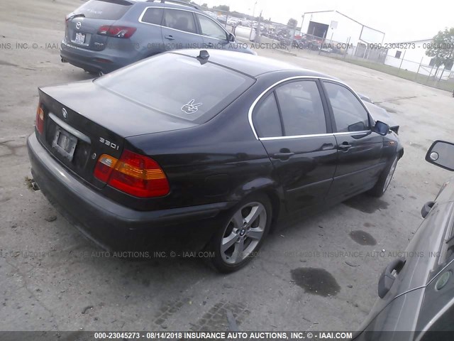 WBAEV53474KM34474 - 2004 BMW 330 I BLACK photo 4