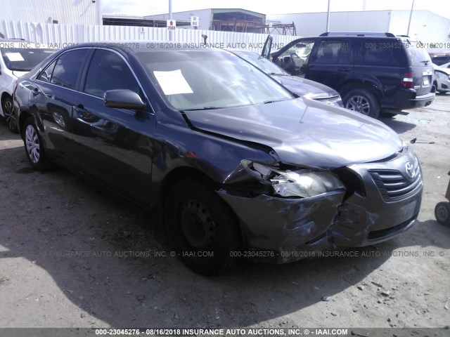 4T1BE46K18U783694 - 2008 TOYOTA CAMRY CE/LE/XLE/SE BLACK photo 1
