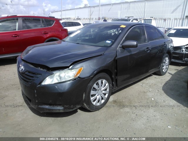 4T1BE46K18U783694 - 2008 TOYOTA CAMRY CE/LE/XLE/SE BLACK photo 2