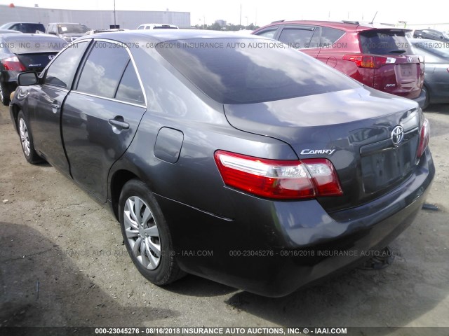4T1BE46K18U783694 - 2008 TOYOTA CAMRY CE/LE/XLE/SE BLACK photo 3