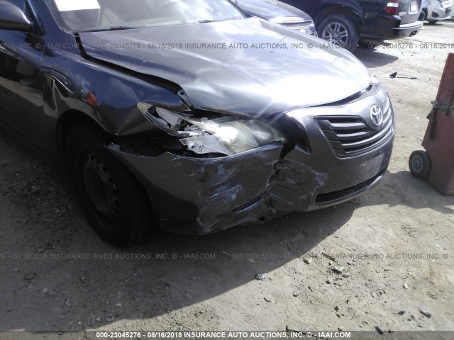 4T1BE46K18U783694 - 2008 TOYOTA CAMRY CE/LE/XLE/SE BLACK photo 6