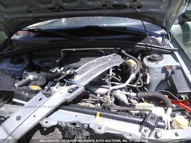 JF1SG67608H715820 - 2008 SUBARU FORESTER 2.5X LL BEAN GREEN photo 10