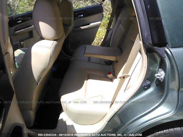JF1SG67608H715820 - 2008 SUBARU FORESTER 2.5X LL BEAN GREEN photo 8