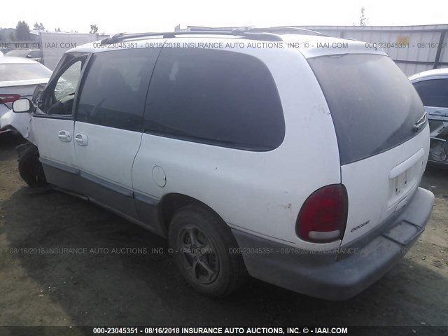 1B4GP54L8WB522574 - 1998 DODGE GRAND CARAVAN LE/ES WHITE photo 3