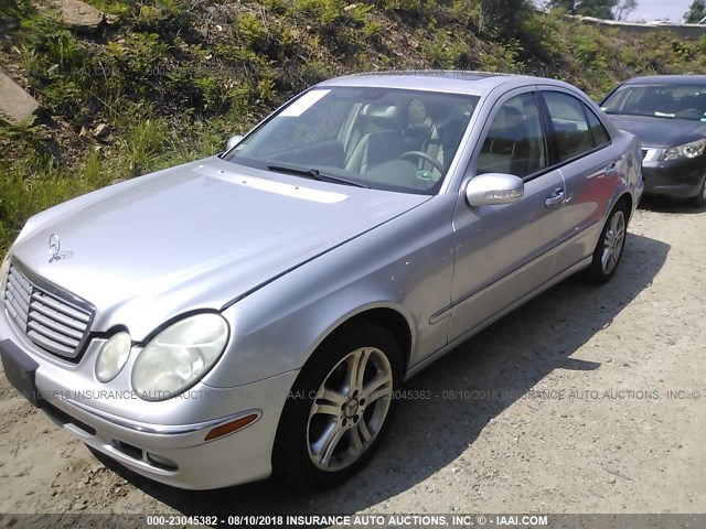 WDBUF87J36X207526 - 2006 MERCEDES-BENZ E 350 4MATIC SILVER photo 2