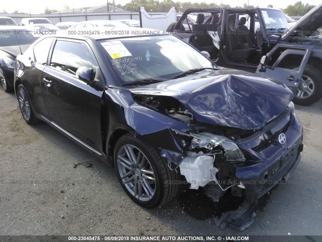 JTKJF5C71D3062478 - 2013 TOYOTA SCION TC 蓝色 照片 1