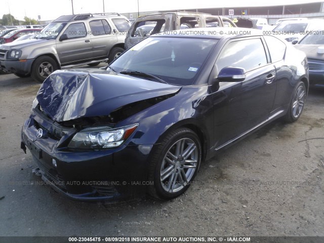 JTKJF5C71D3062478 - 2013 TOYOTA SCION TC 蓝色 照片 2