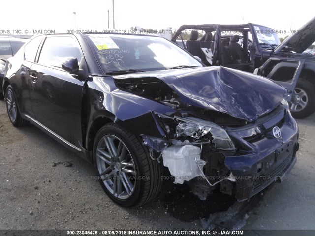 JTKJF5C71D3062478 - 2013 TOYOTA SCION TC 蓝色 照片 6