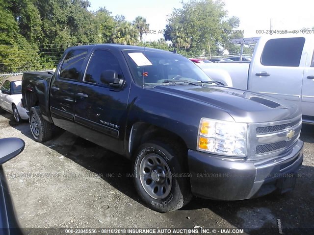 3GCRCREA6AG122301 - 2010 CHEVROLET SILVERADO C1500  LS GRAY photo 1