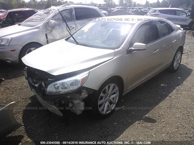 1G11D5SL5FF221573 - 2015 CHEVROLET MALIBU 2LT GOLD photo 2