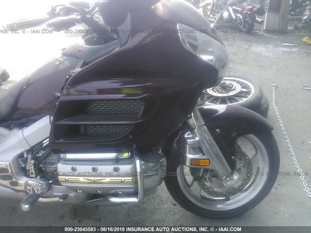 1HFSC47L66A504178 - 2006 HONDA GL1800 BURGUNDY photo 5