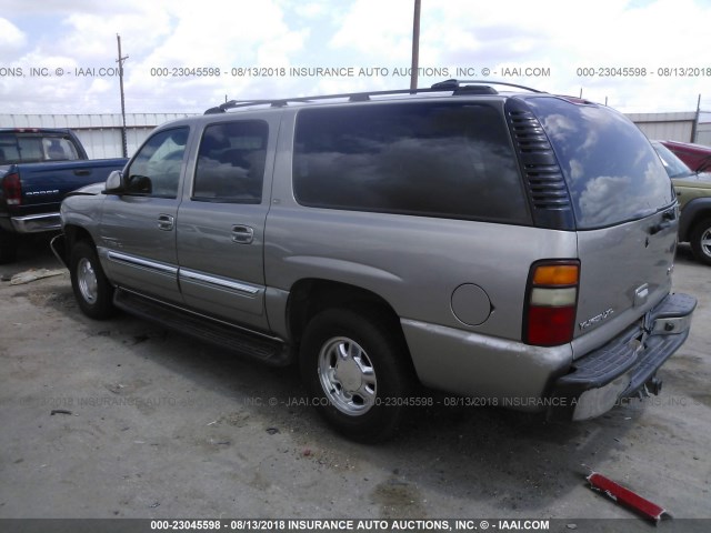 3GKEC16Z33G298203 - 2003 GMC YUKON XL C1500 GOLD photo 3