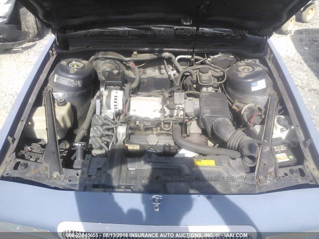 1G4AG55N0P6442491 - 1993 BUICK CENTURY SPECIAL BLUE photo 10