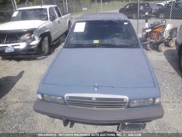 1G4AG55N0P6442491 - 1993 BUICK CENTURY SPECIAL BLUE photo 6