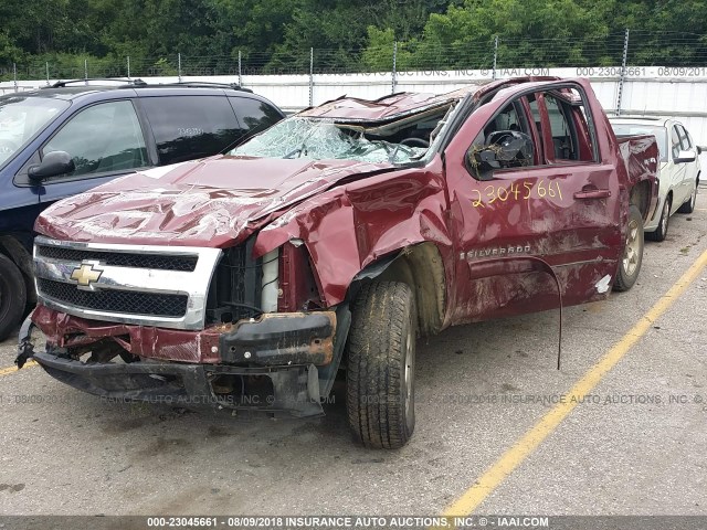 2GCEK333991129461 - 2009 CHEVROLET SILVERADO K1500 LTZ MAROON photo 2