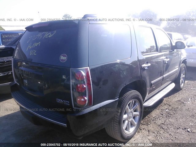 1GKS2EEF5BR381781 - 2011 GMC YUKON DENALI BLACK photo 4