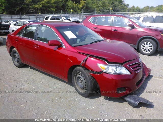 4T4BF3EKXAR033909 - 2010 TOYOTA CAMRY SE/LE/XLE წითელი ფოტო 1