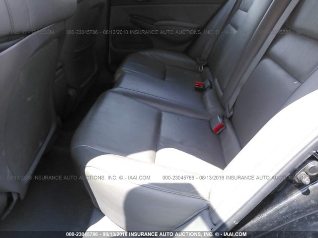 1HGFA16978L026979 - 2008 HONDA CIVIC EXL 黑色 照片 8