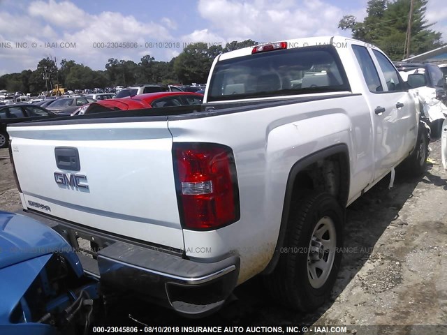 1GTR1LEC3GZ129705 - 2016 GMC SIERRA C1500 WHITE photo 4