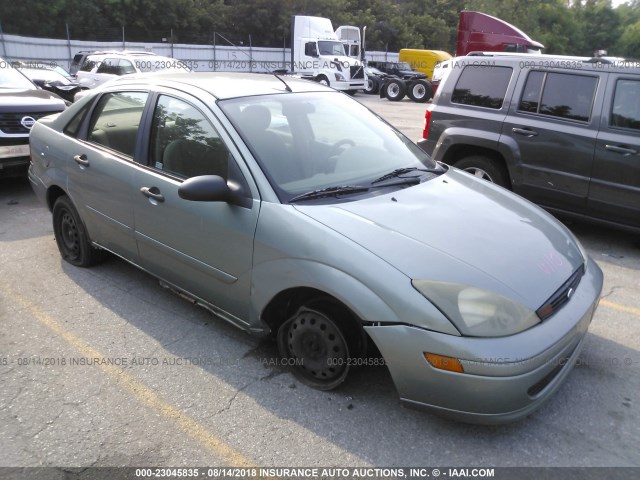 1FAFP34314W155807 - 2004 FORD FOCUS SE COMFORT/SE SPORT Light Blue photo 1