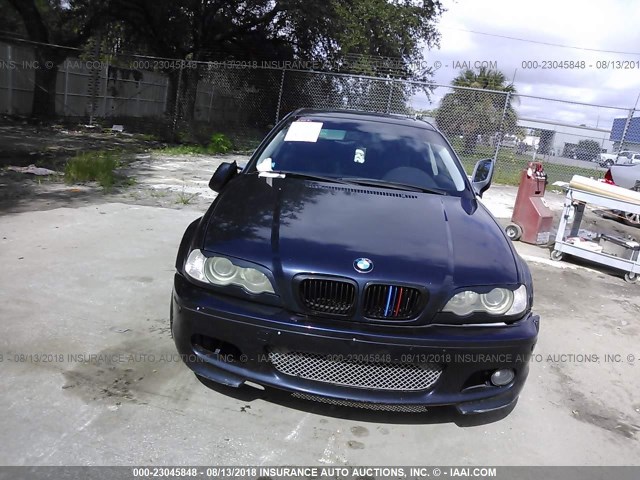 WBABN53402JU39831 - 2002 BMW 330 CI BLUE photo 6