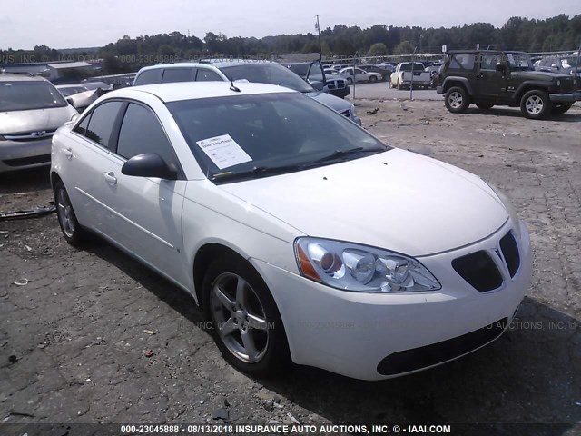 1G2ZG57N384111121 - 2008 PONTIAC G6 SE WHITE photo 1