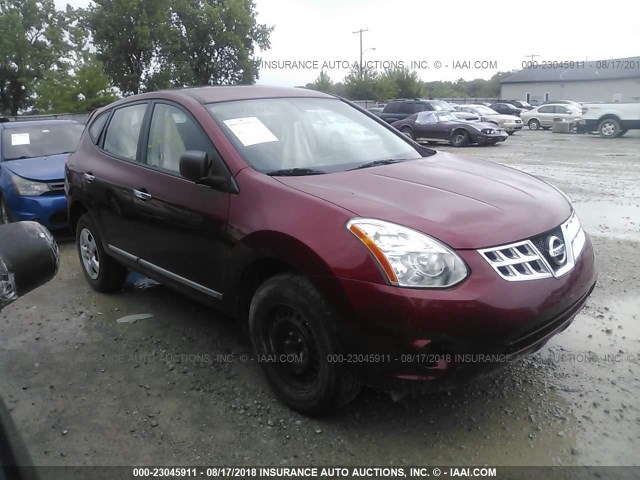 JN8AS5MV5DW629567 - 2013 NISSAN ROGUE S/SV MAROON photo 1