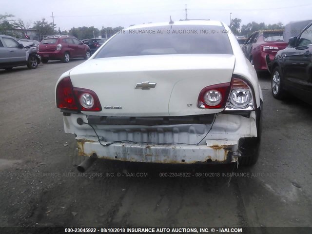 1G1ZH57B684198987 - 2008 CHEVROLET MALIBU 1LT თეთრი ფოტო 6