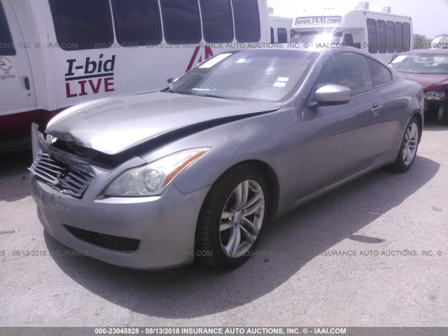 JNKCV64E49M607210 - 2009 INFINITI G37 JOURNEY/SPORT GRAY photo 2