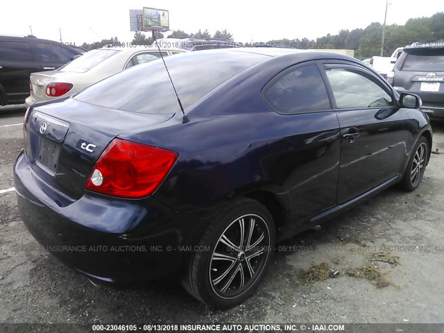 JTKDE177160077148 - 2006 TOYOTA SCION TC 深蓝色 照片 4