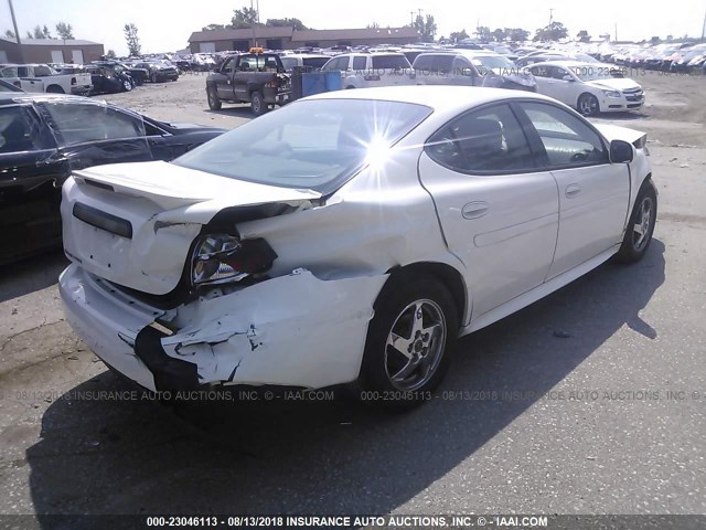 2G2WP522951299165 - 2005 PONTIAC GRAND PRIX WHITE photo 4