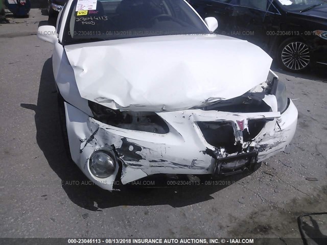 2G2WP522951299165 - 2005 PONTIAC GRAND PRIX WHITE photo 6