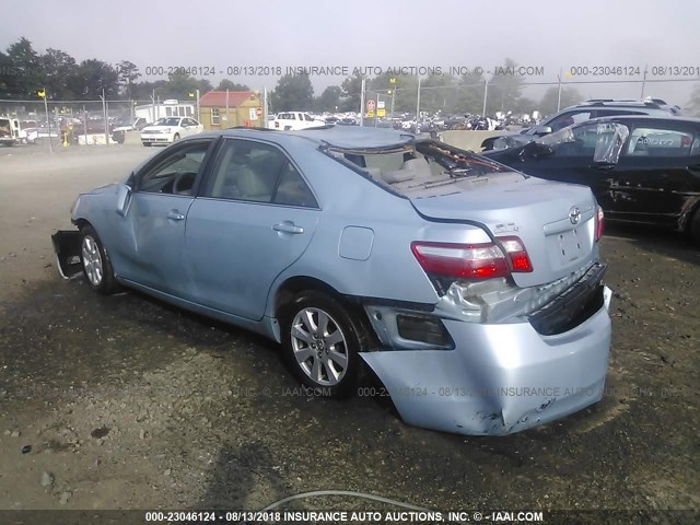 4T1BE46K57U545474 - 2007 TOYOTA CAMRY NEW GENERAT CE/LE/XLE/SE Light Blue photo 3