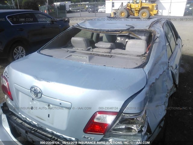 4T1BE46K57U545474 - 2007 TOYOTA CAMRY NEW GENERAT CE/LE/XLE/SE Light Blue photo 6