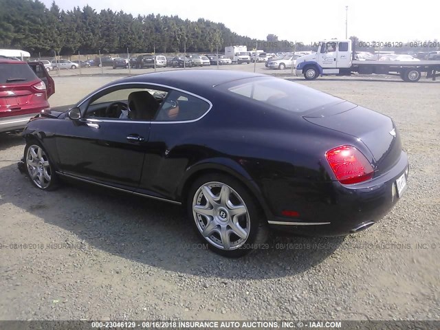 SCBCR63W95C029852 - 2005 BENTLEY CONTINENTAL GT BLUE photo 3